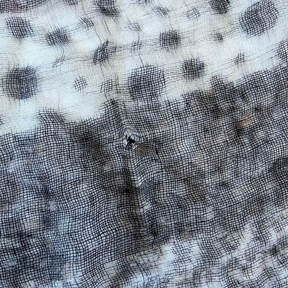 Sue & Kashmere Animal Print Cashmere Scarf Shawl Wrap - Picture 11 of 13